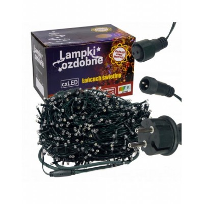 LAMPKI CHOINKOWE 200LED FLASH ISKRA CHOINKA RÓŻNE