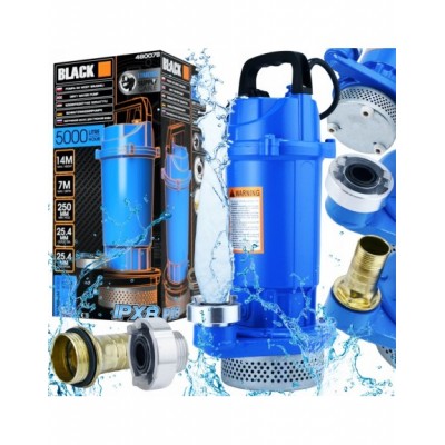 POMPA DO WODY BRUDNEJ CZYSTEJ SITKO 2000W BLACK FAST FIX...