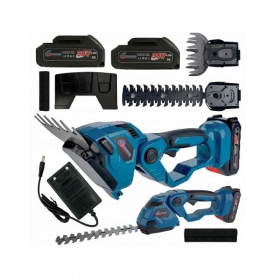 Nożyce elektryczne akumulatorowe ŻYWOPŁOTU TRAWY 50cm 24V