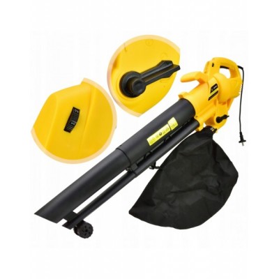 ODKURZACZ DMUCHAWA DO LIŚCI 3-FUNKCYJNY ELEKTRYCZNA 3000W...