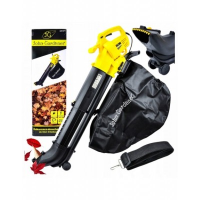 DMUCHAWA ELEKTRYCZNA OGRODOWA ODKURZACZ DO LIŚCI 3W1...