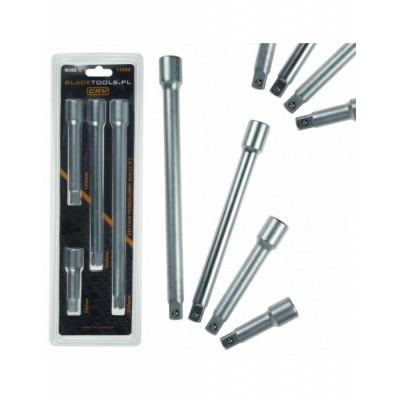 ZESTAW KOMPLET PRZEDŁUŻEK 1/2" 4PC 250 200 125 75 MM CRV...