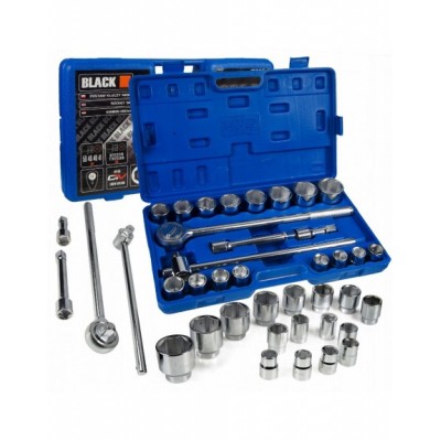 Klucze Nasadowe Bity Grzechotka Zestaw 130el. Walizka...