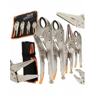 SZCZYPCE 4szt ZACISKOWE MORSEA MORSA MORS KLUCZ ŻABKA ZESTAW