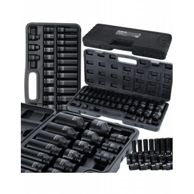 DUŻY ZESTAW NASADEK UDAROWYCH W WALIZCE HEXAGON 8-32MM...