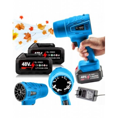 DMUCHAWA AKU GRILL DO LIŚCI ŚNIEGU KOMPRESOR 2x AKU 48VH...