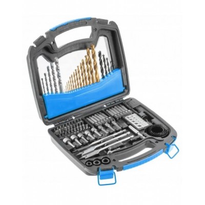 HOGERT HT6D198 ZESTAW WIERTEŁ I AKCESORIÓW 100 ELEMENTÓW