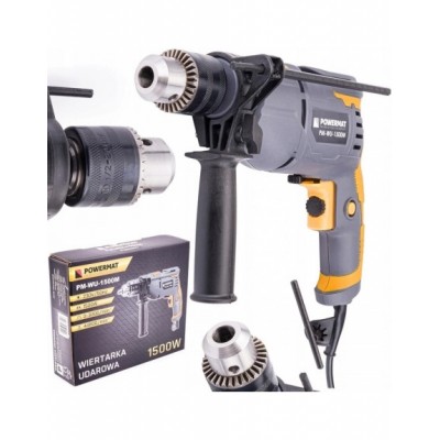 WIERTARKA UDAROWA ELEKTRYCZNA 1500W PM UDAR MOCNA