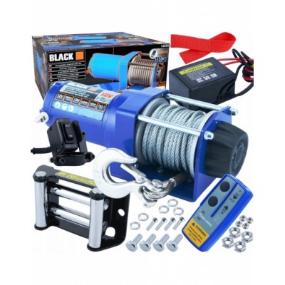 WYCIĄGARKA 2500 12V ELEKTRYCZNA 1,1T + PILOT WCIĄGARKA...