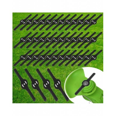 OSTRZA NOŻE NOŻYKI podkaszarki do trawy 40SZT PLASTIKOWE...