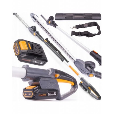 NOŻYCE AKUMULATOROWE DO ŻYWOPŁOTU NA WYSIĘGNIKU 430 mm...