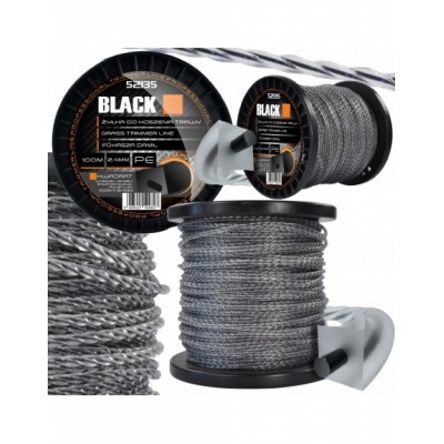 WZMOCNIONA ŻYŁKA DO PODKASZARKI 2,4MM x 100M -...