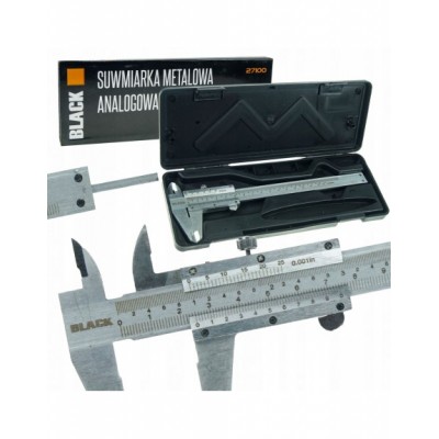 SUWMIARKA NONIUSZOWA TRADYCYJNA 150 MM ETUI INOX