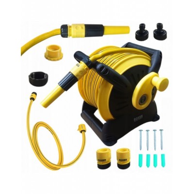 Wąż ogrodowy z wózkiem 1/2" 3/4" 25m BX-3247