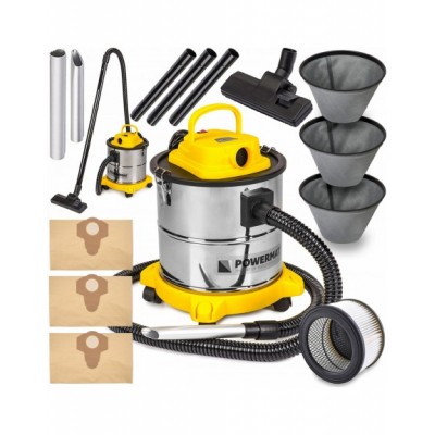 ODKURZACZ PRZEMYSŁOWY SEPARATOR POPIOŁU KOMINKA GRILLA DO...