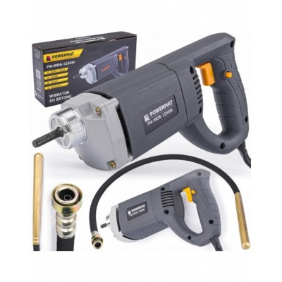WIBRATOR ZAGĘSZCZARKA DO BETONU 1250W + BUŁAWA 2M