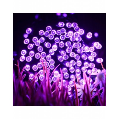 LAMPKI CHOINKOWEl ledowe 200szt FIOLET + ŁACZENIE zew/wew...