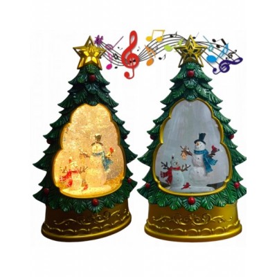 LAMPION LAMPA CHOINKA ŚWIECI GRA OZDOBA BROKAT POZYTYWKA...