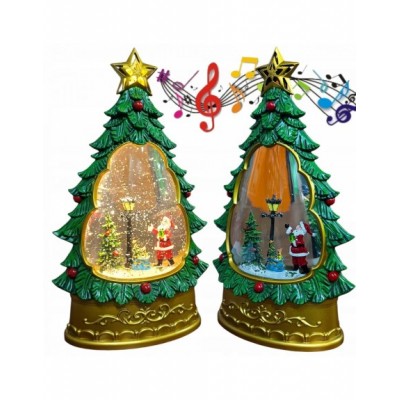 LAMPION LAMPA CHOINKA ŚWIECI GRA OZDOBA BROKAT POZYTYWKA...