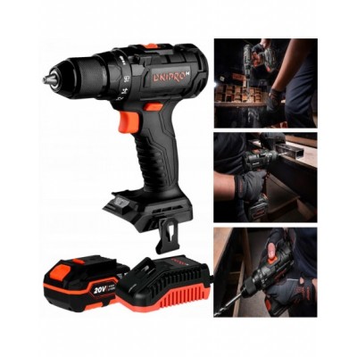 Wkrętarka Dnipro-M 20V CD-200BC ULTRA LED + AKUMULATOR...