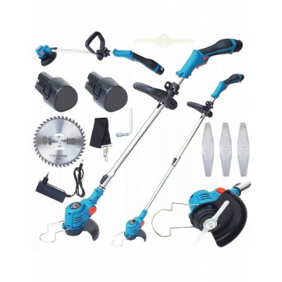 KOSA AKUMULATOROWA PODKASZARKA WYKASZARKA +2AKU 21V 2.2Ah