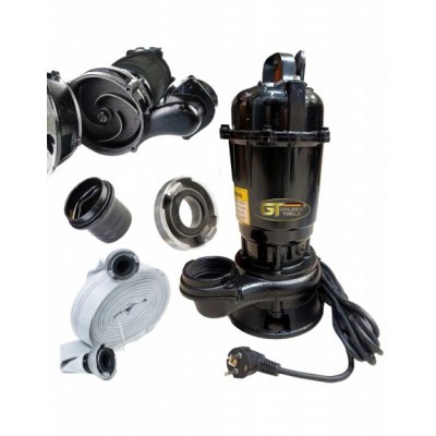 Pompa zatapialna GOLDEN-TOOLS 4150 W 25000 l/h + WĄŻ...