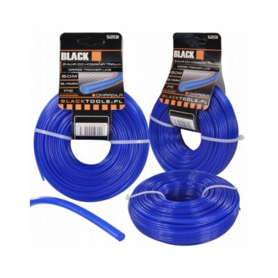 ŻYŁKA TNĄCA DO GŁOWICY OKRĄGŁA 2,4MM 50M 52131 MOCNA