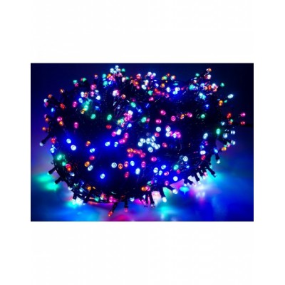 LAMPKI CHOINKOWE 200SZT 200LED FLASH ISKRA CHOINKA MULTI...