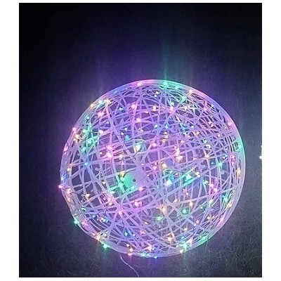 MEGA KULA 240LED DRUCIK 40CM LED MULTIKOLOR xxxl